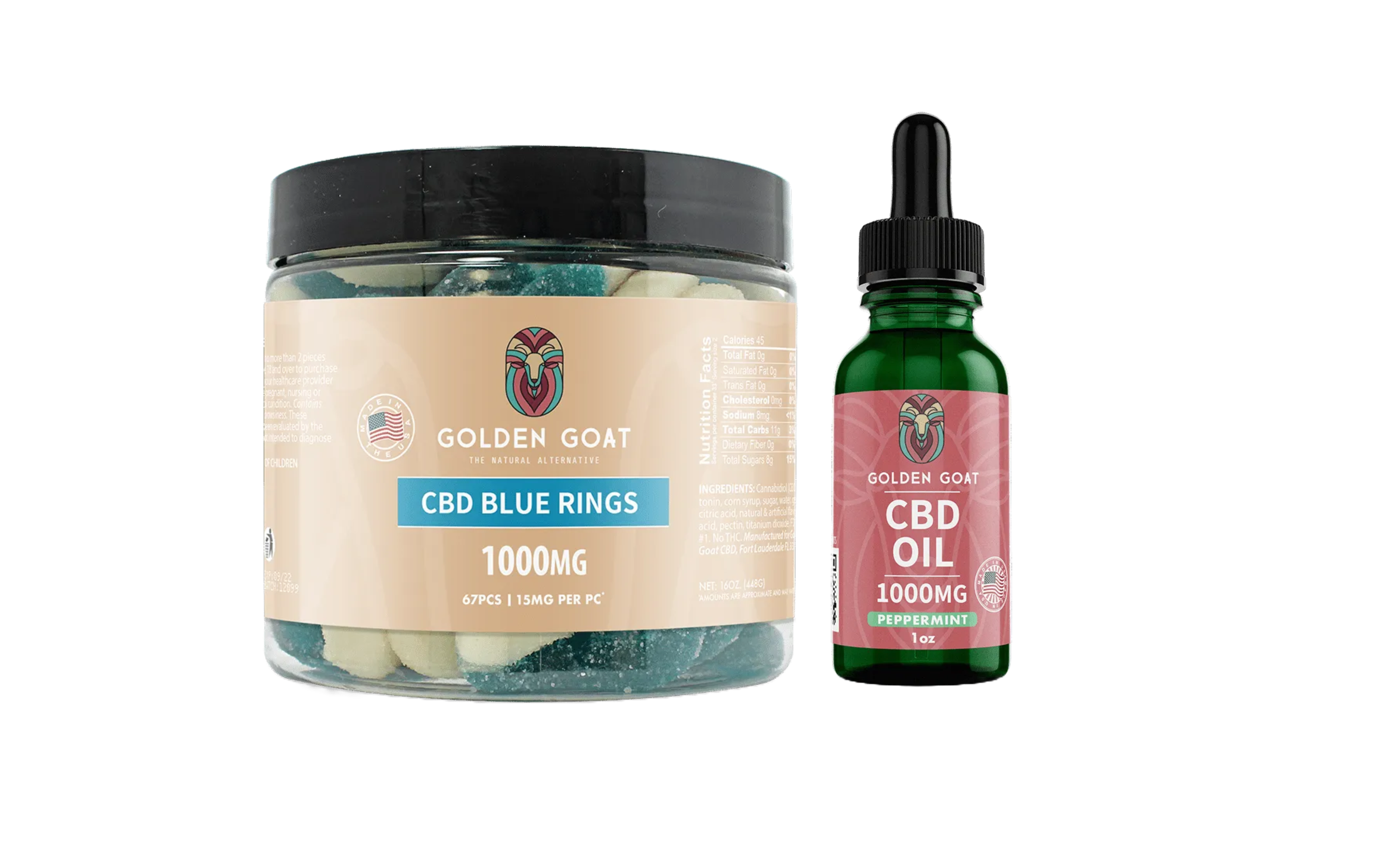 2000MG or 3000MG Bundle Extra Potent CBD Gummies & CBD Oil Tinctures