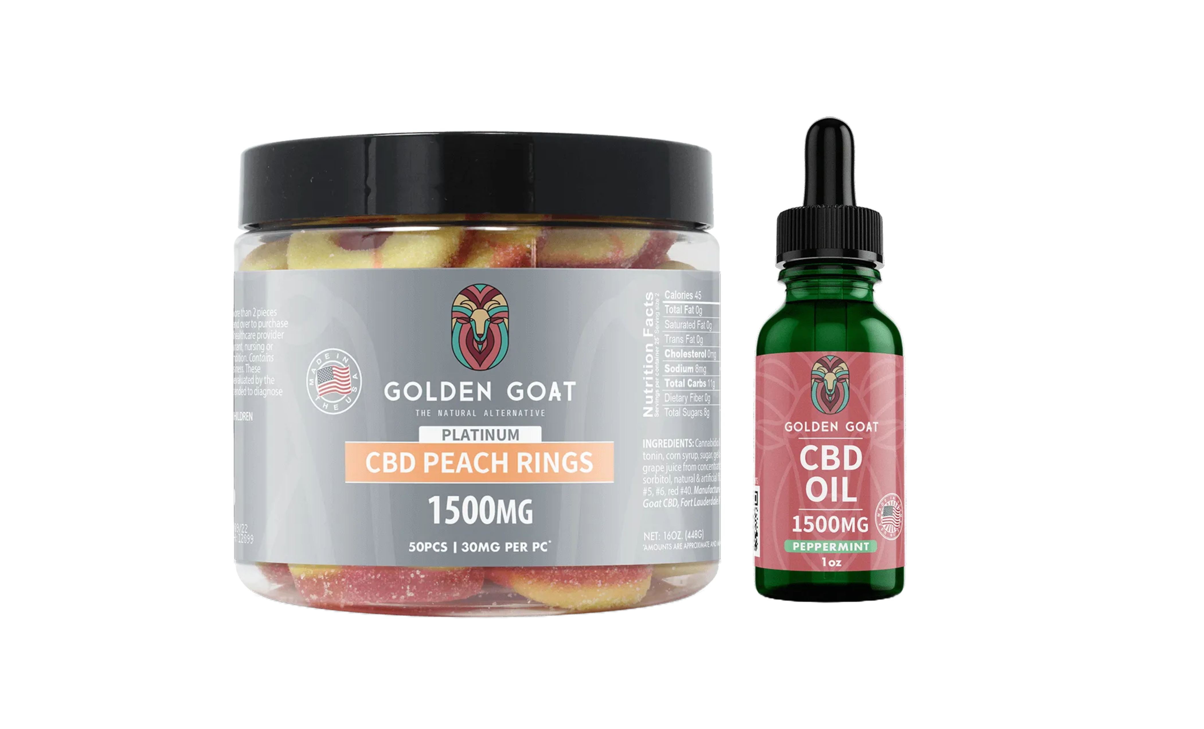 2000MG or 3000MG Bundle Extra Potent CBD Gummies & CBD Oil Tinctures