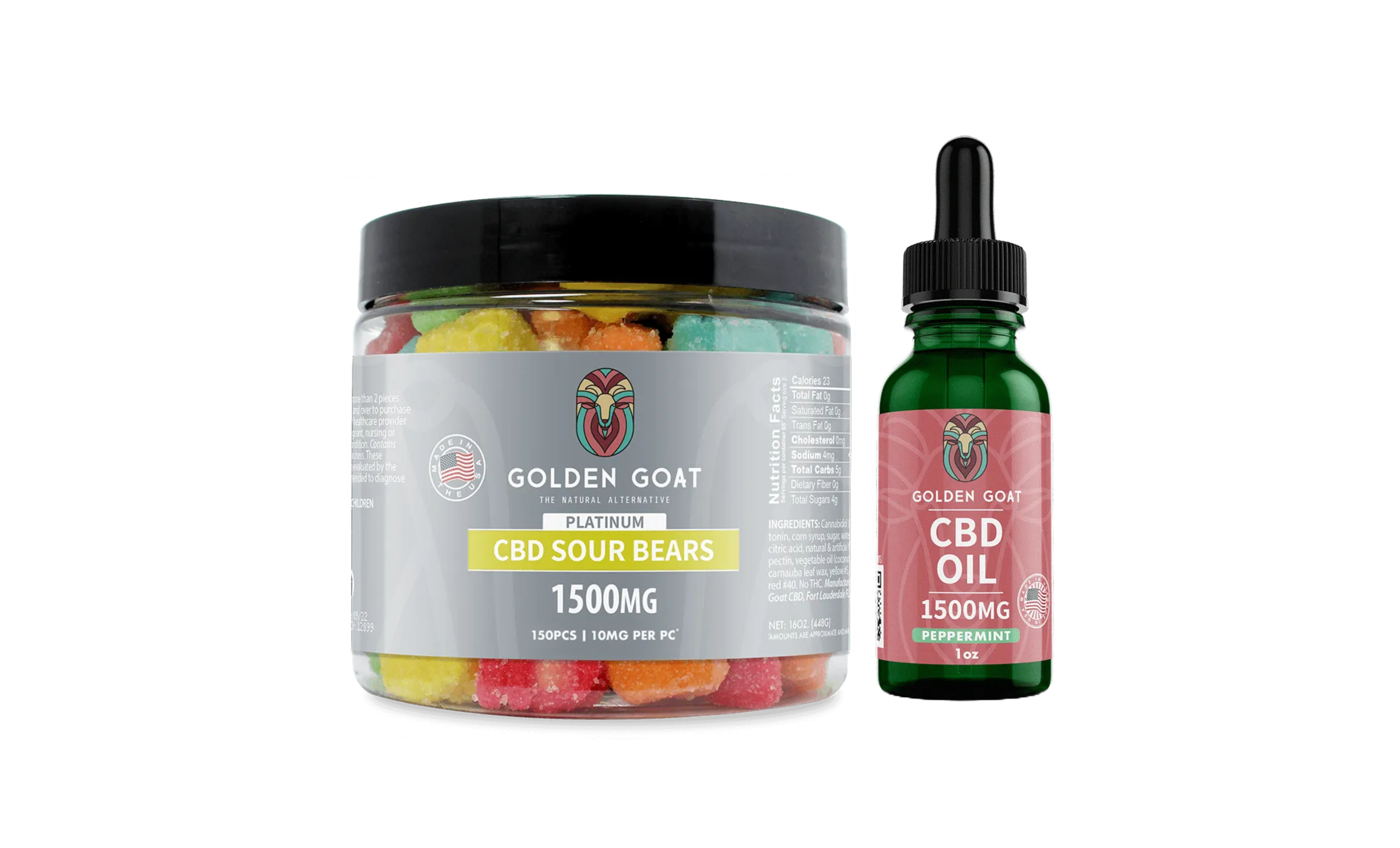 2000MG or 3000MG Bundle Extra Potent CBD Gummies & CBD Oil Tinctures