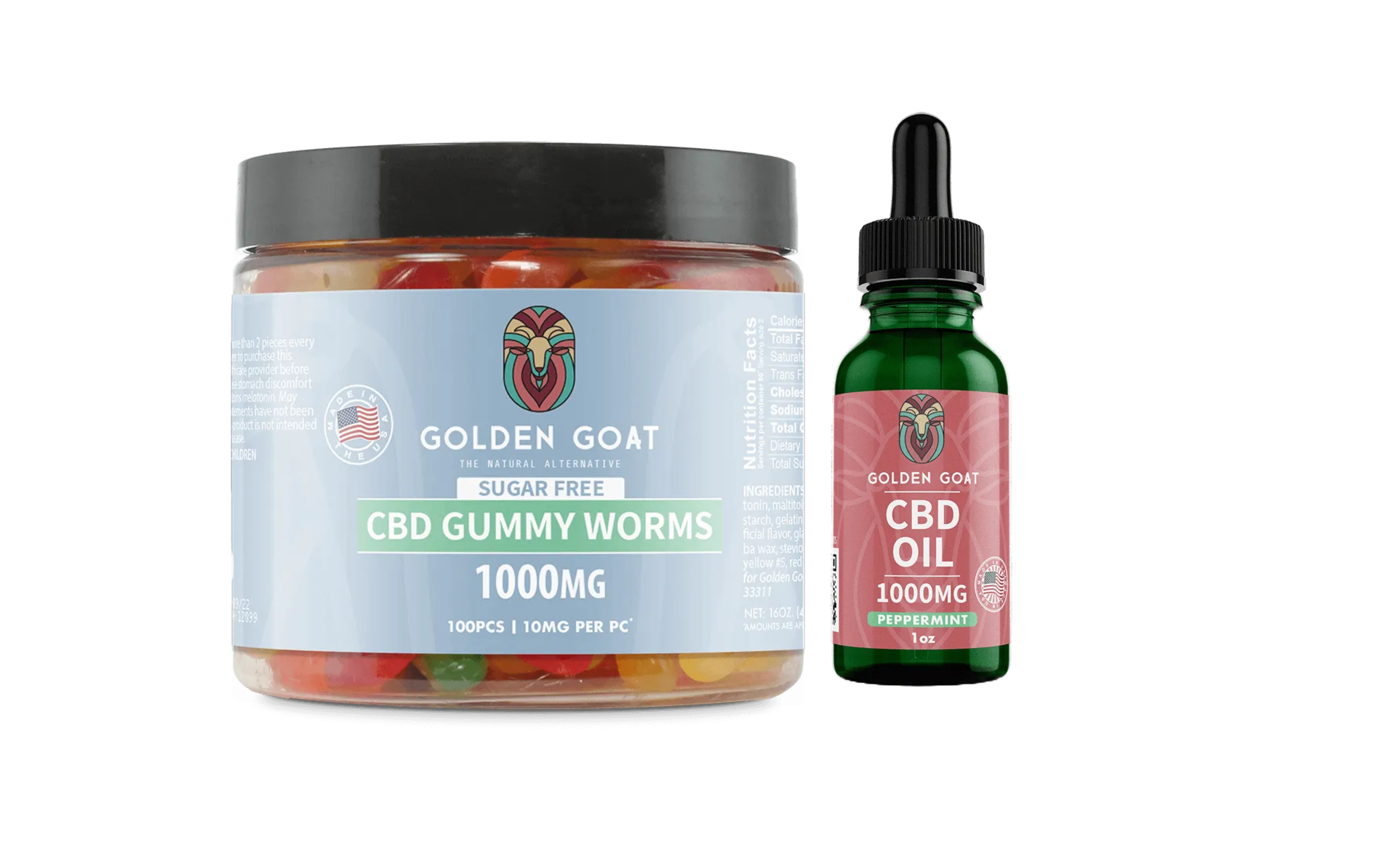 2000MG or 3000MG Bundle Extra Potent CBD Gummies & CBD Oil Tinctures
