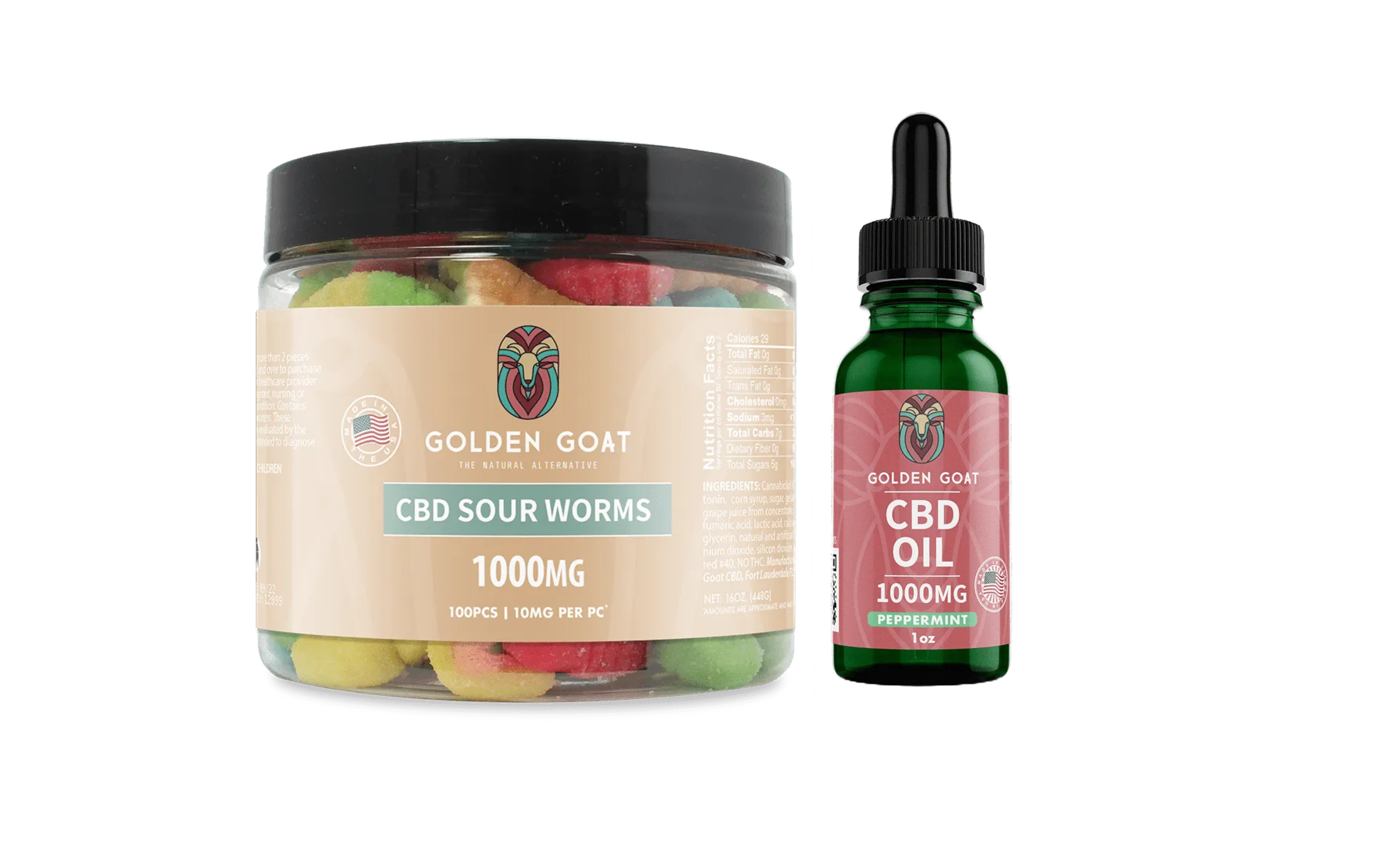 2000MG or 3000MG Bundle Extra Potent CBD Gummies & CBD Oil Tinctures