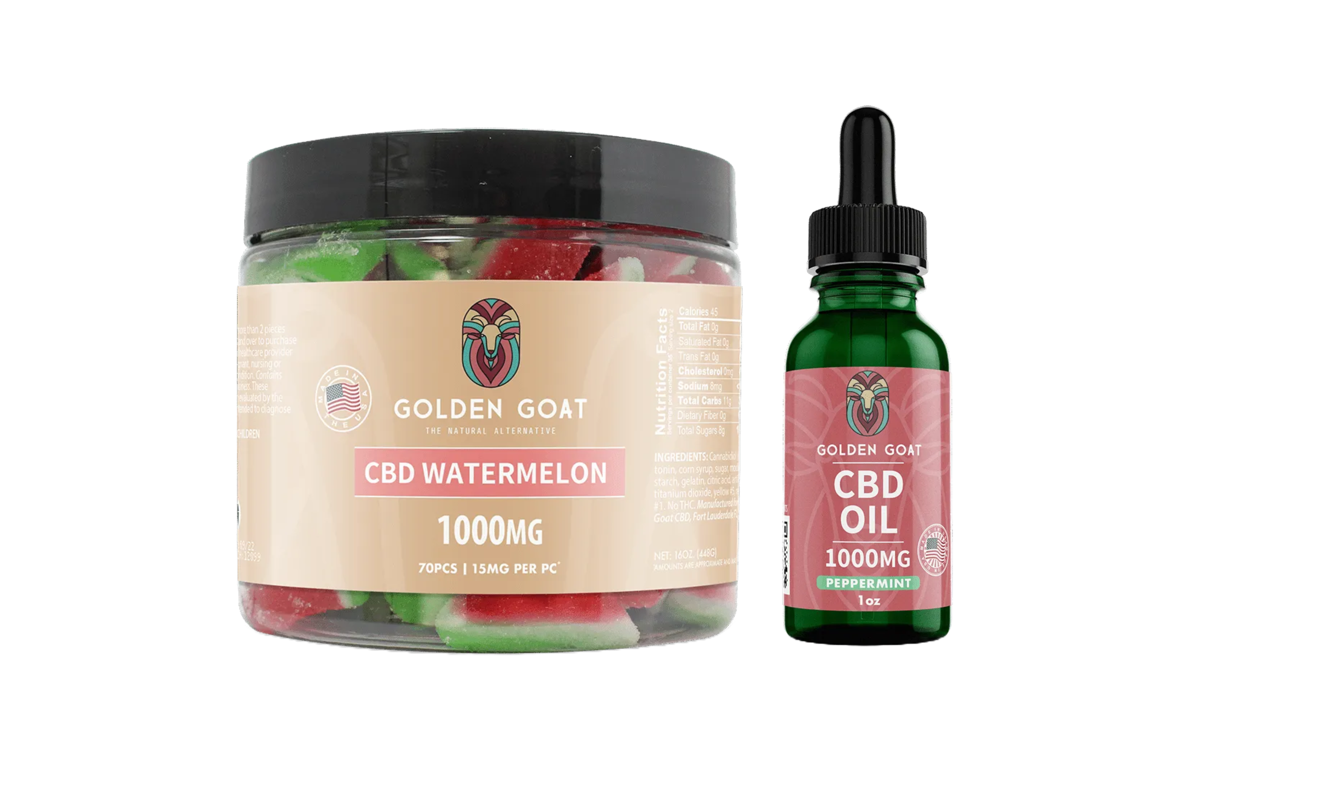 2000MG or 3000MG Bundle Extra Potent CBD Gummies & CBD Oil Tinctures