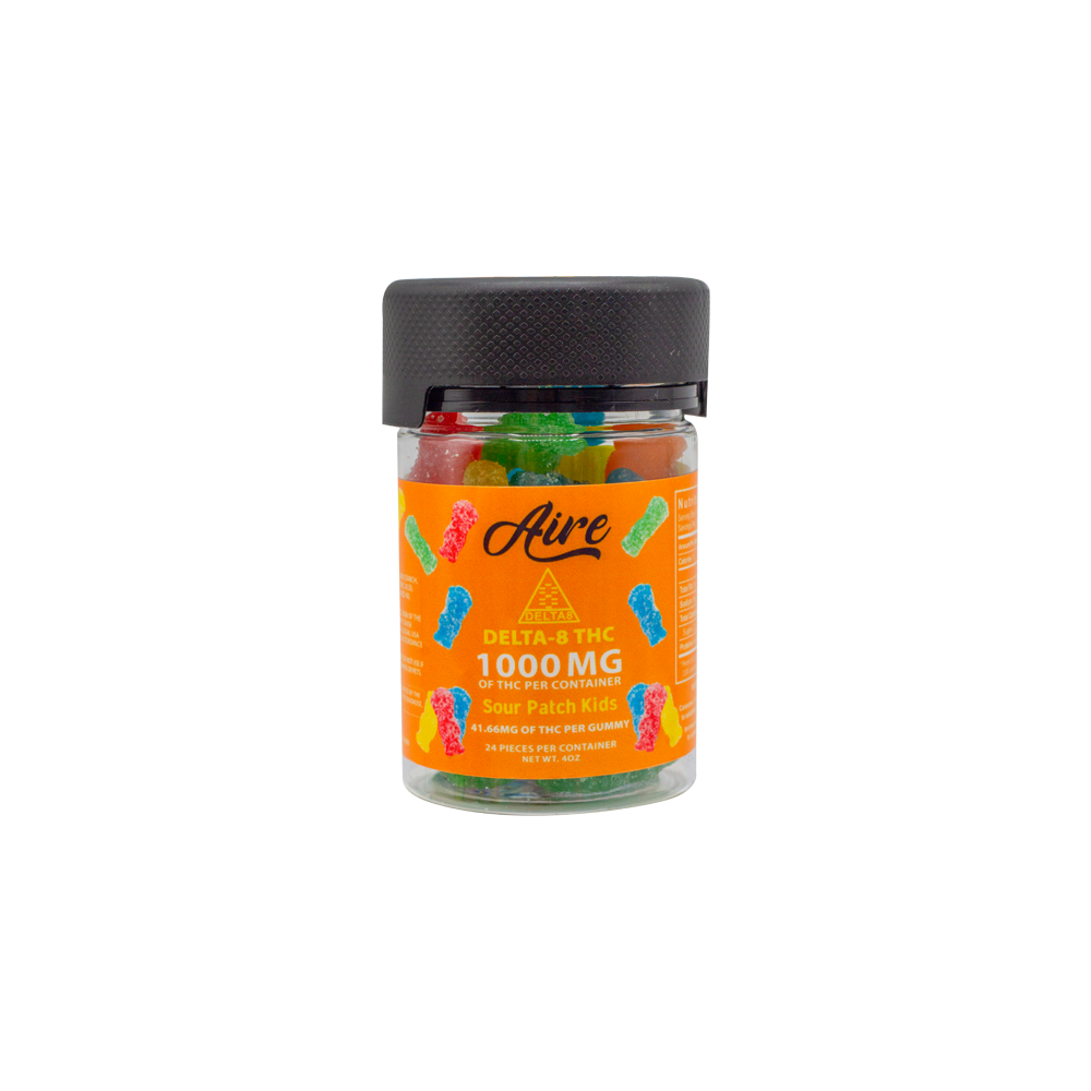 Delta-8 Gummies 1000MG - Sour Patch Kids - BestCBDFinds