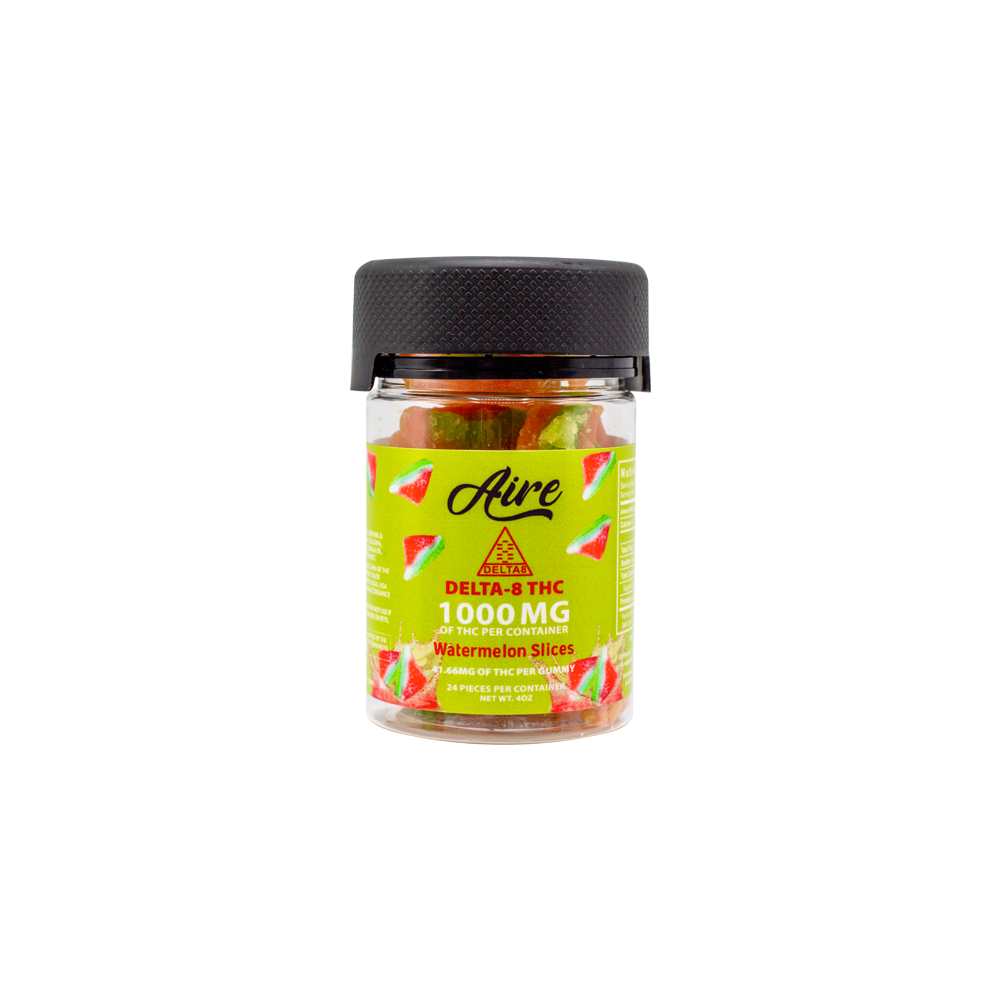 Delta-8 Gummies 1000MG - Watermelon Slices - BestCBDFinds