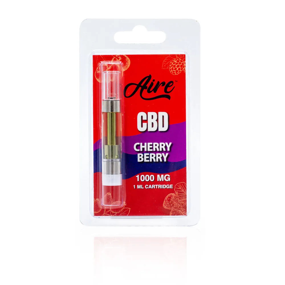 CBD Cartridge 1000MG - Cherry Berry - PuffPlug305