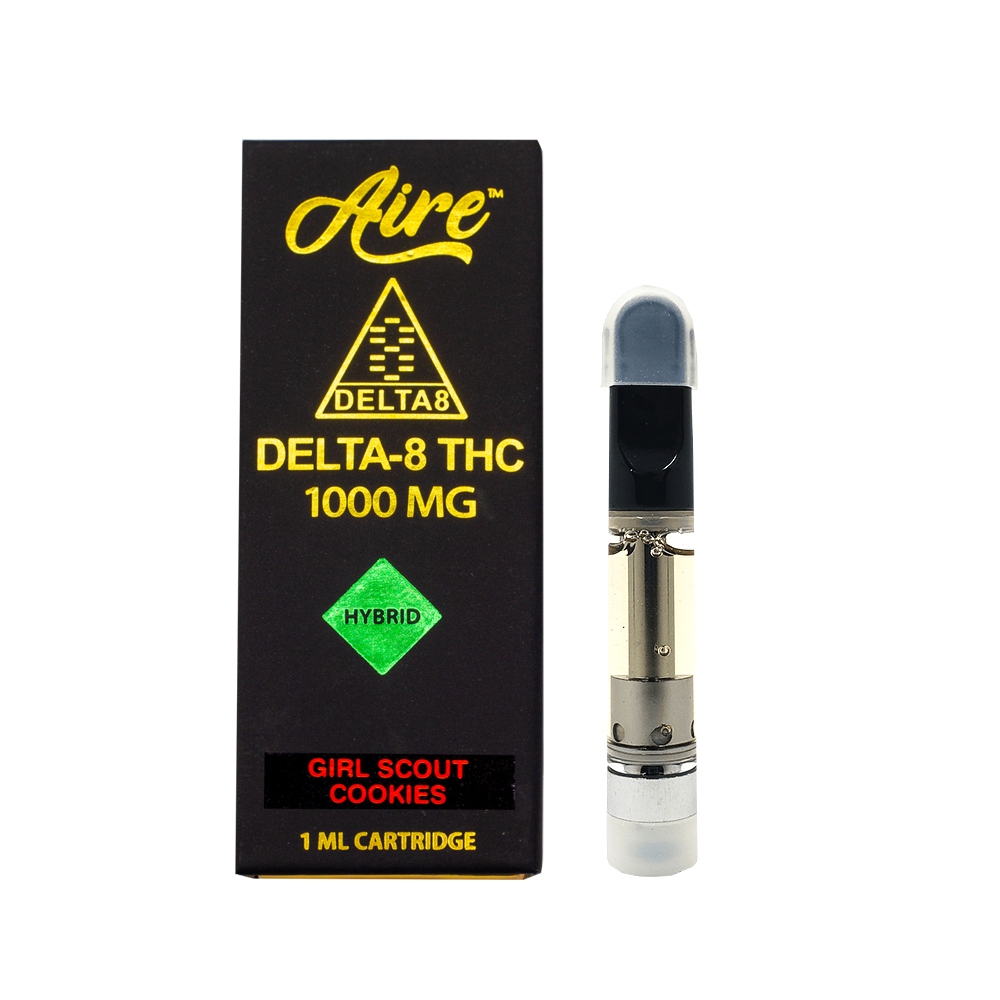 Delta-8 Cartridge 1000MG - Girl Scout Cookies - PuffPlug305