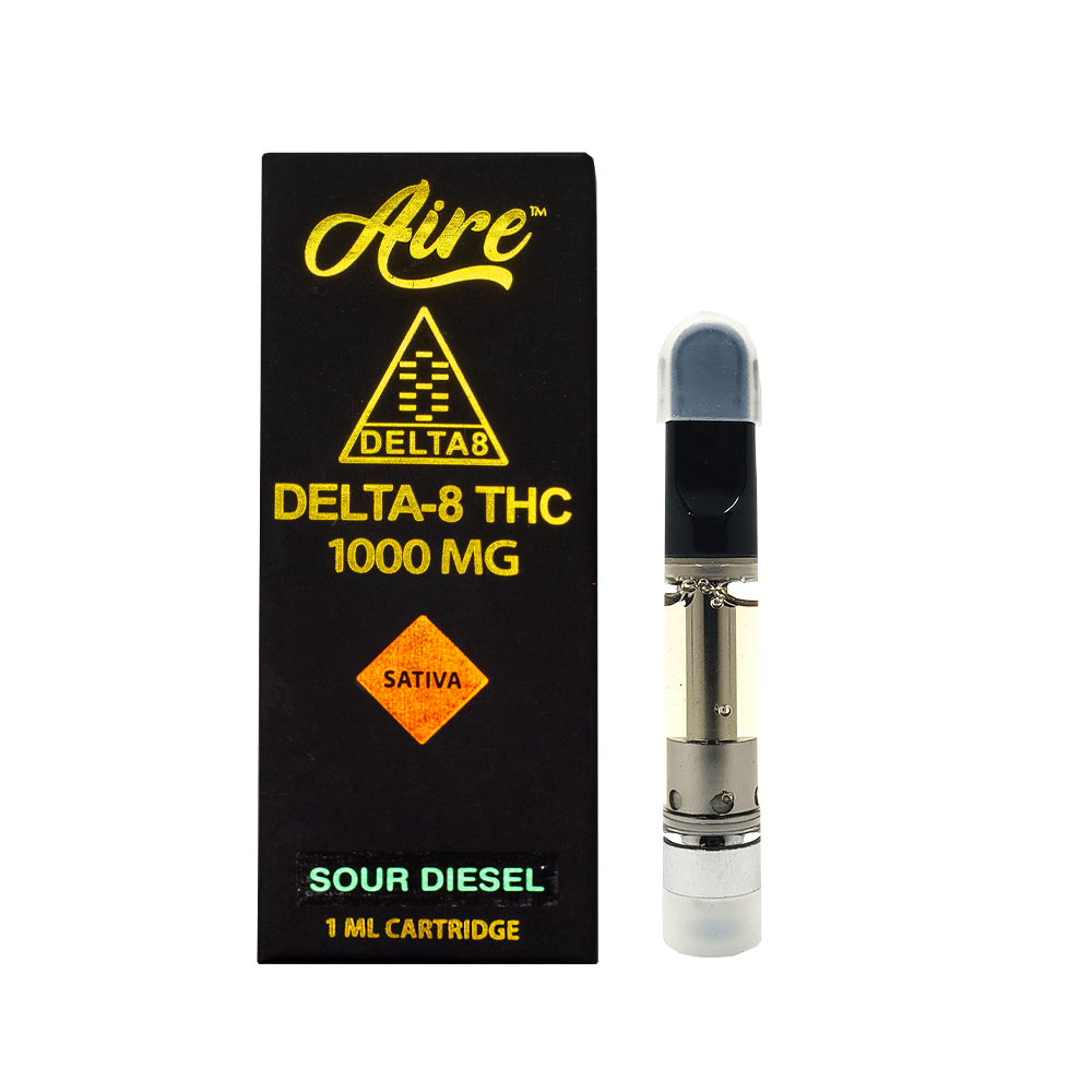 Delta-8 Cartridge 1000MG - Sour Diesel - PuffPlug305