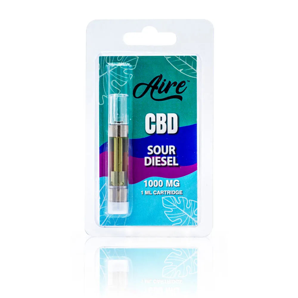 CBD Cartridge 1000MG - Sour Diesel - PuffPlug305